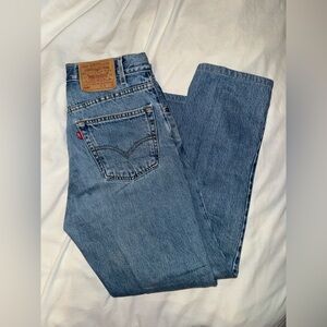 Levi's 505 Straight Leg Denim Jeans